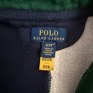Polo Ralph Lauren Navy Sweatshirt Jacket